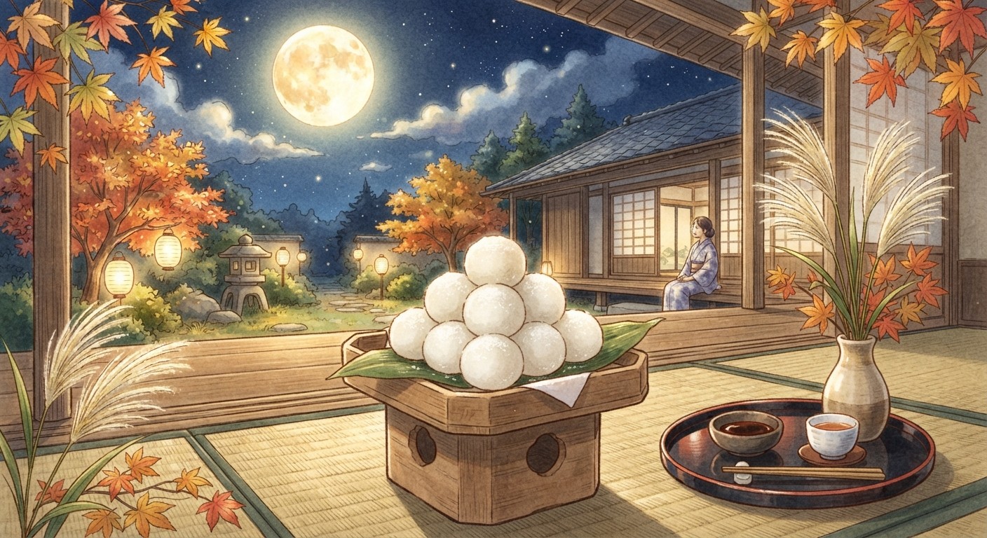 Tsukimi dango